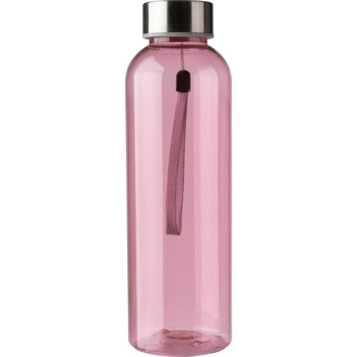 RPET palack, 500 ml, pink