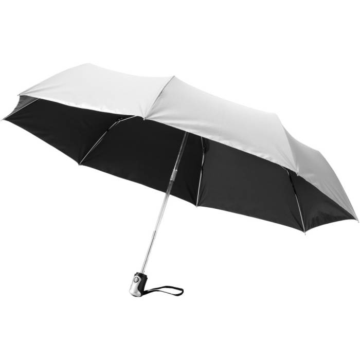 Alex 21.5`-es összecsukható automata esernyő, ezüst/fekete - ezüst...<br><small>GO-10901601</small>