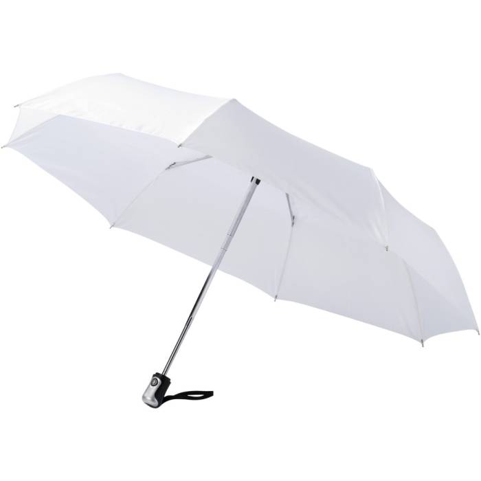 Alex 21.5`-es összecsukható automata esernyő, fehér - fehér<br><small>GO-10901604</small>