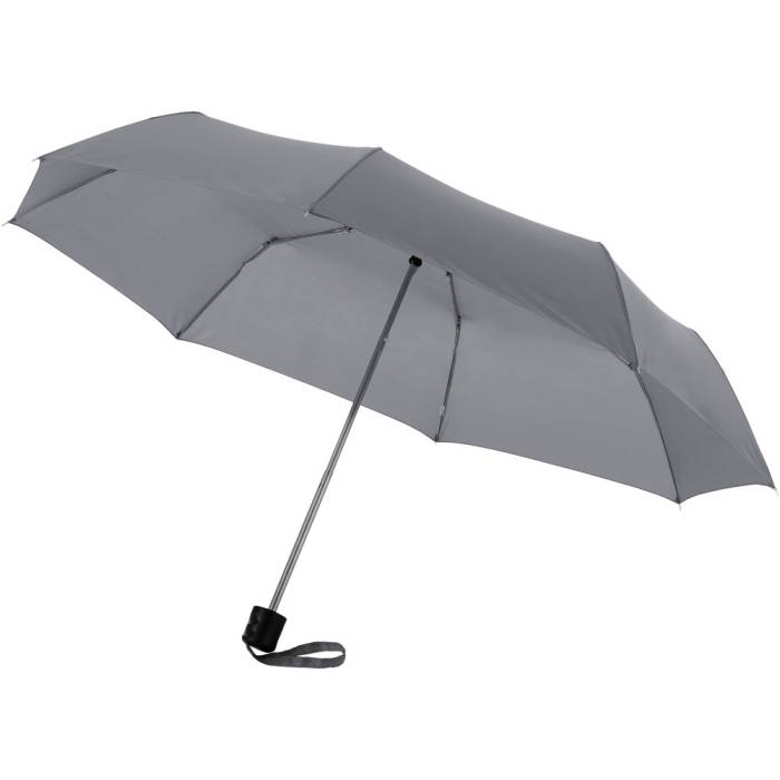 Ida 21.5` összecsukható esernyő, szürke - szürke<br><small>GO-10905207</small>