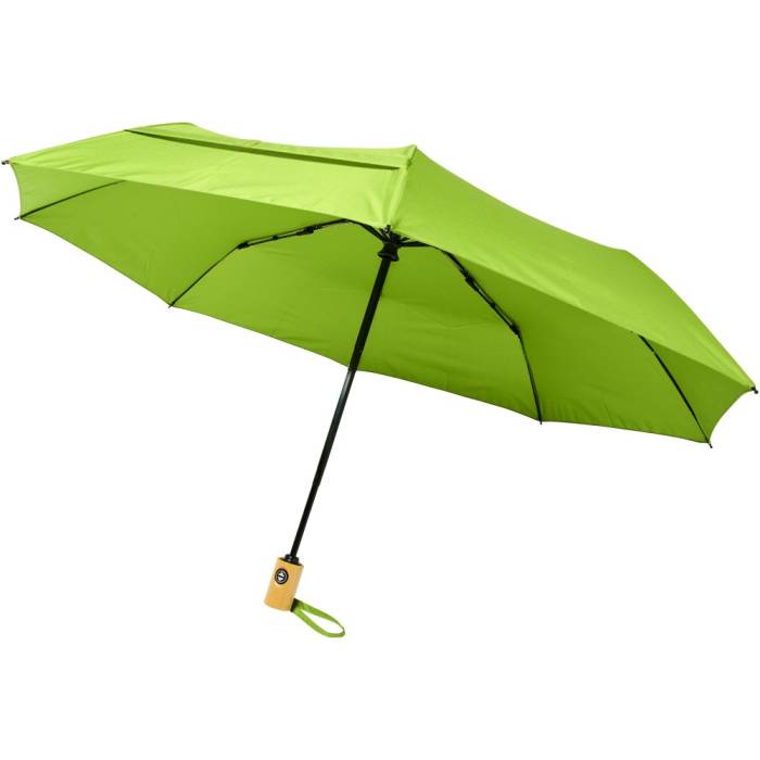 RPET összecsukható esernyő, lime - lime<br><small>GO-10914309</small>