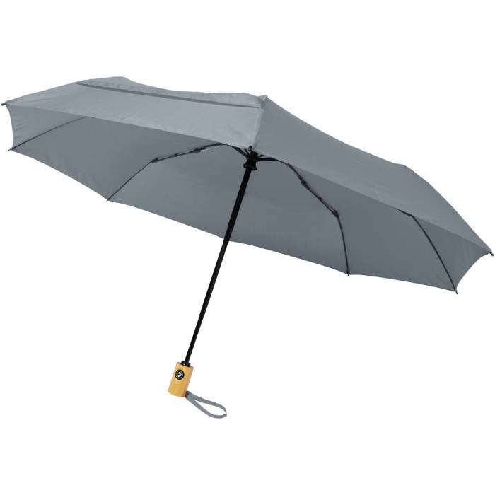 RPET összecsukható esernyő, szürke