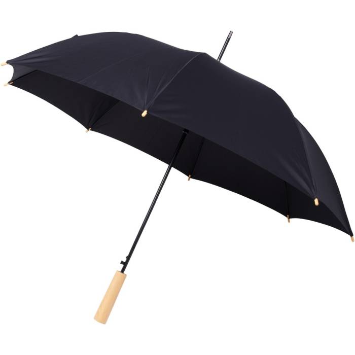 Alina újrahasznosított PET esernyő, fekete - fekete<br><small>GO-10940001</small>