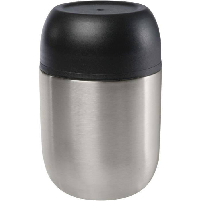 Supo újraacél duplafalú ételdoboz, 480 ml, ezüst