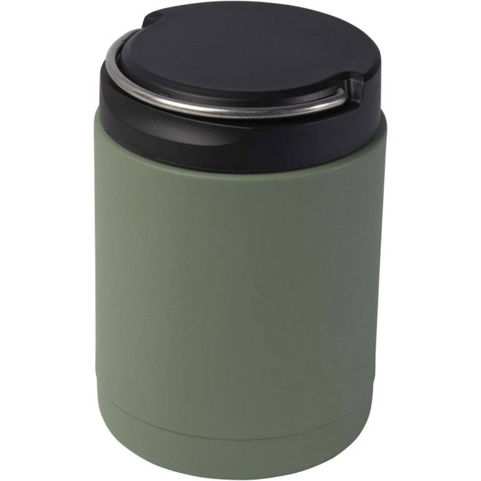 Doveron újraacél szigetelt ételdoboz, 500 ml, hamvaszöld...