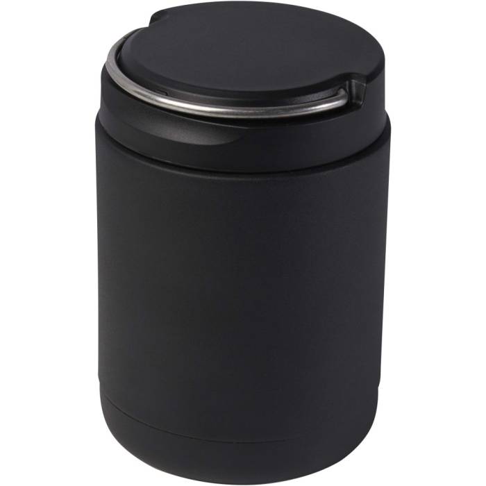 Doveron újraacél szigetelt ételdoboz, 500 ml, fekete