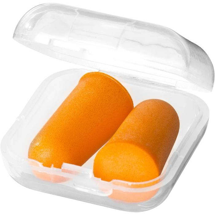 Serenity füldugók dobozban, narancs