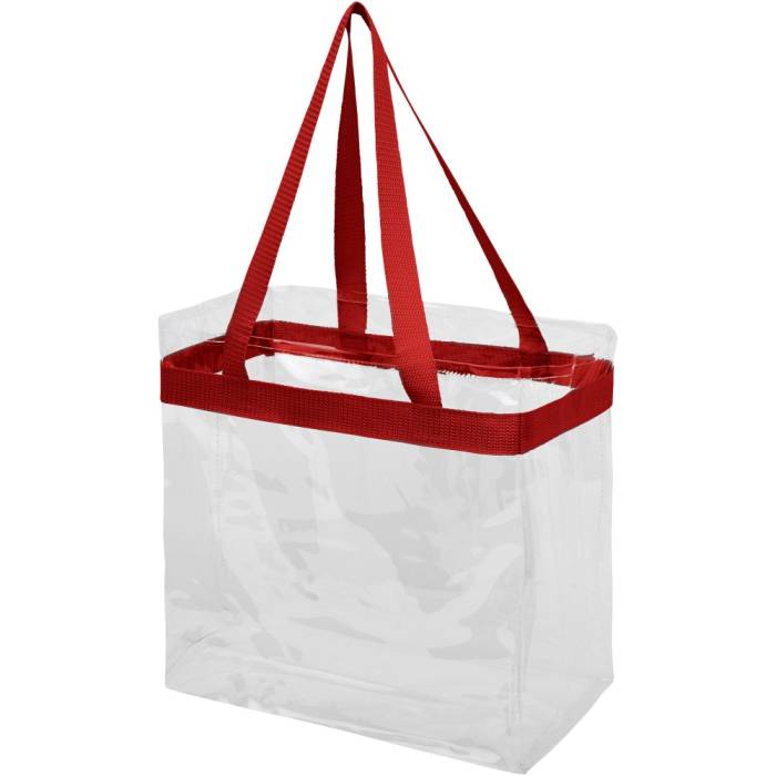 Hampton átlátszó táska, piros/átlátszó - piros/átlátszó<br><small>GO-12008902</small>