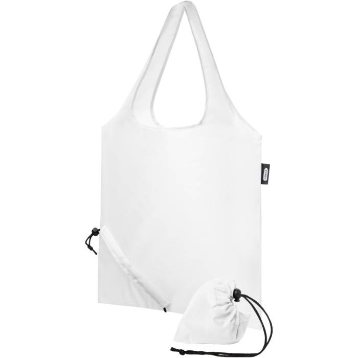 Sabia RPET összecsukható táska, fehér - fehér<br><small>GO-12054101</small>