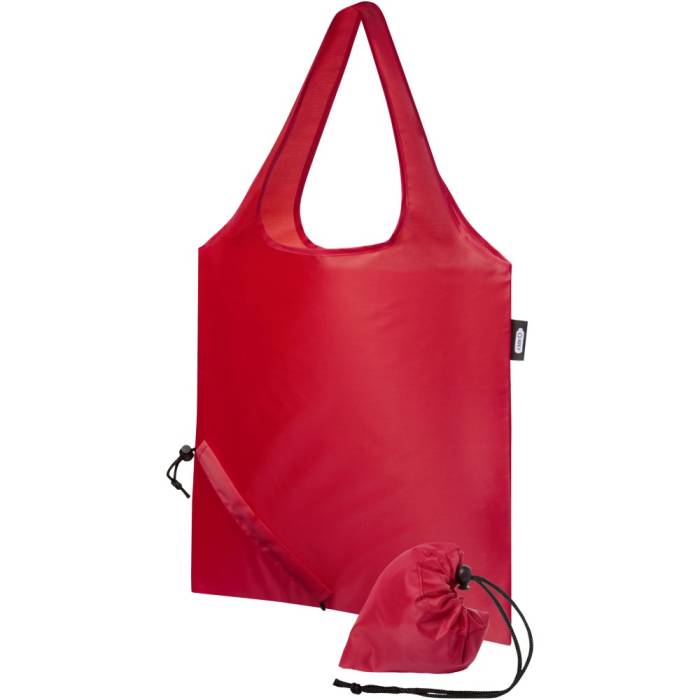 Sabia RPET összecsukható táska, piros - piros<br><small>GO-12054121</small>