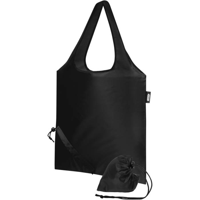 Sabia RPET összecsukható táska, fekete - fekete<br><small>GO-12054190</small>