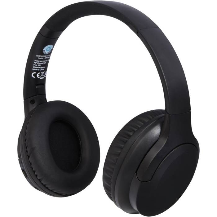 Loop újraműanyag Bluetooth fejhallgató, fekete