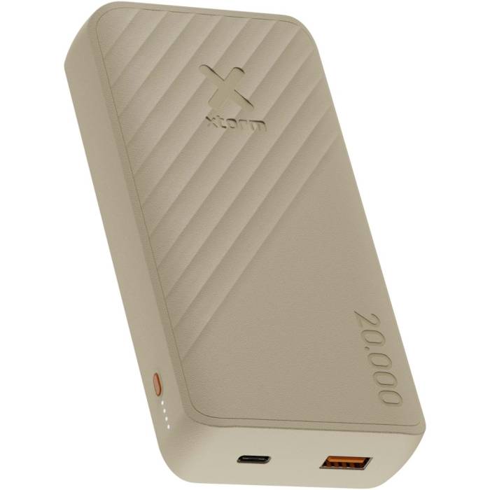 Xtorm XG220 Go2 15W 20.000 mAh gyorstöltő powerbank, natúr...