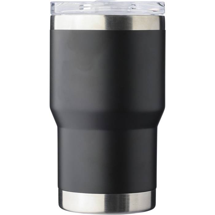 Újraacél útipohár, 350 ml, fekete - fekete<br><small>GO-1267375-01</small>