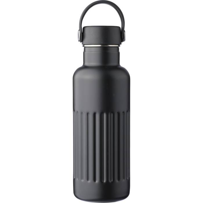 Újraacél útibögre, 500 ml, fekete
