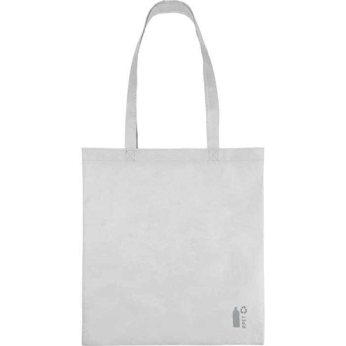 Nemszőtt bevásárlótáska újrahasznosított anyagból, fehér - fehér...<br><small>GO-1267590-02</small>
