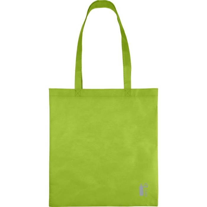 Nemszőtt bevásárlótáska újrahasznosított anyagból, lime - lime...<br><small>GO-1267590-19</small>