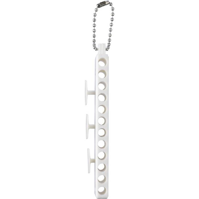 Golf tee-készlet, újrahasznosított ABS, fehér