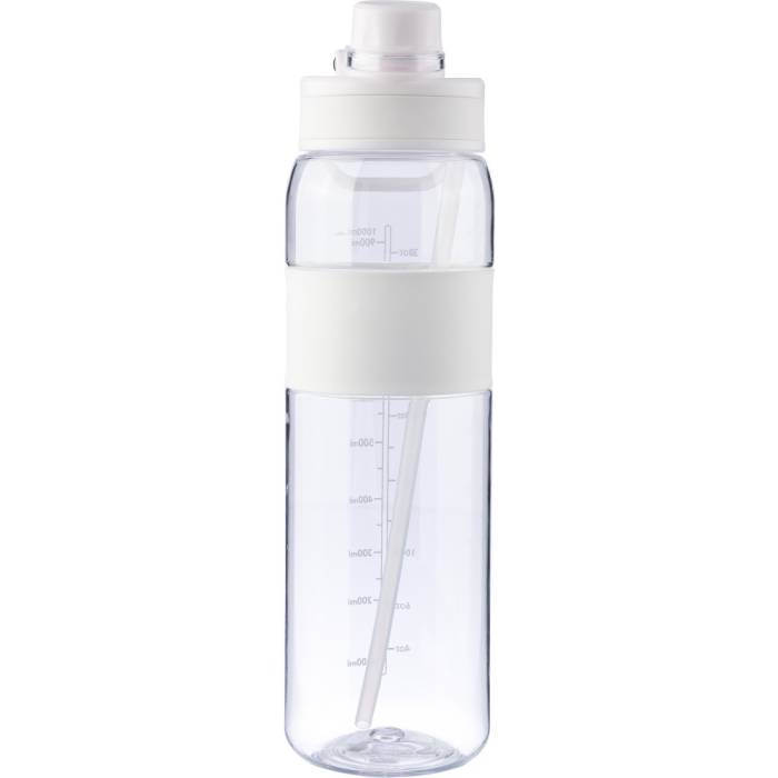 Tritán palack, 900 ml, fehér