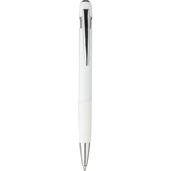 Újraalumínium golyóstoll, fehér - fehér<br><small>GO-1274008-02</small>