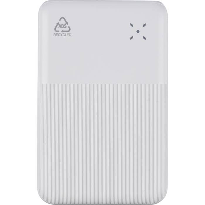 Powerbank gyorstöltő, 20 000 mAh, fehér