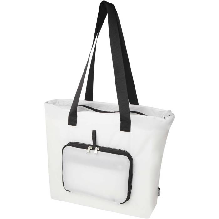 EcoFold összehajtható bevásárlótáska, 16L, fehér - fehér<br><small>GO-13009101</small>