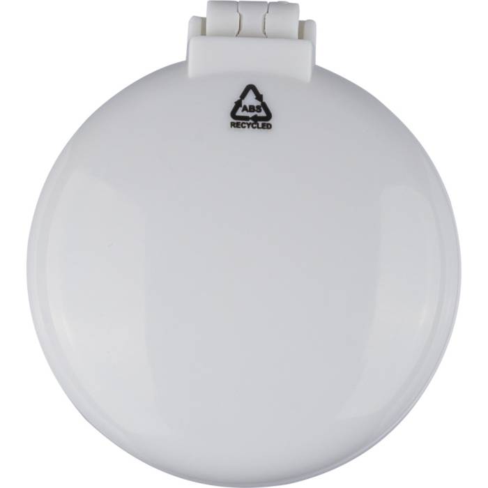 Hajkefe és tükör, fehér