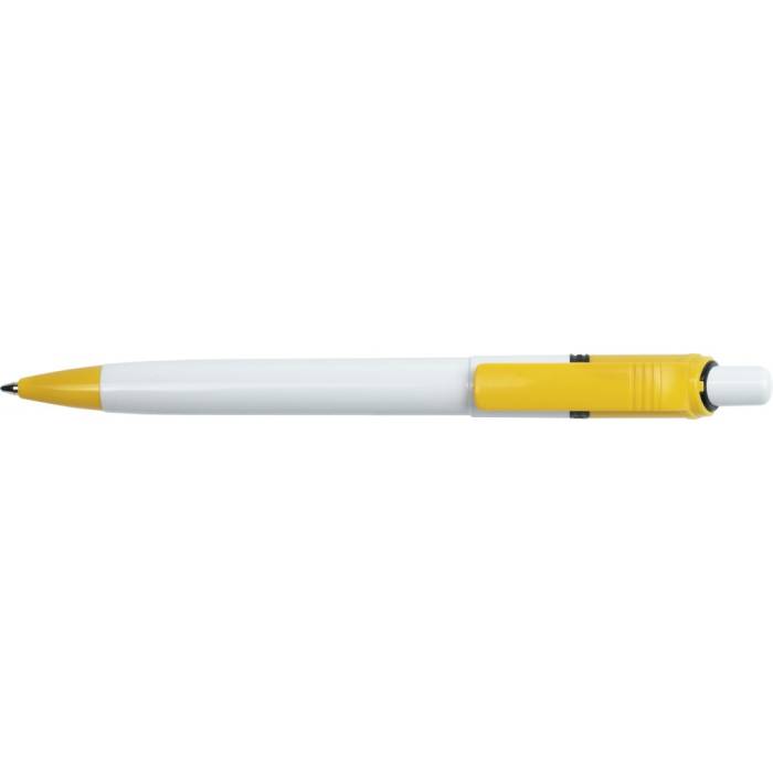 Stilolinea Ducal ABS golyóstoll, sárga - sárga<br><small>GO-1696-06</small>