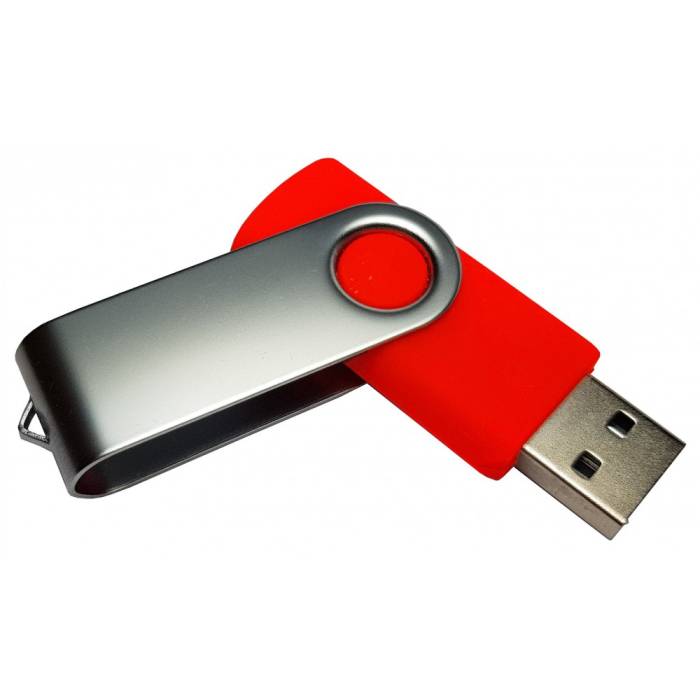 Rotate Basic pendrive, piros, 8GB (raktári) - piros<br><small>GO-1Z41006HC</small>