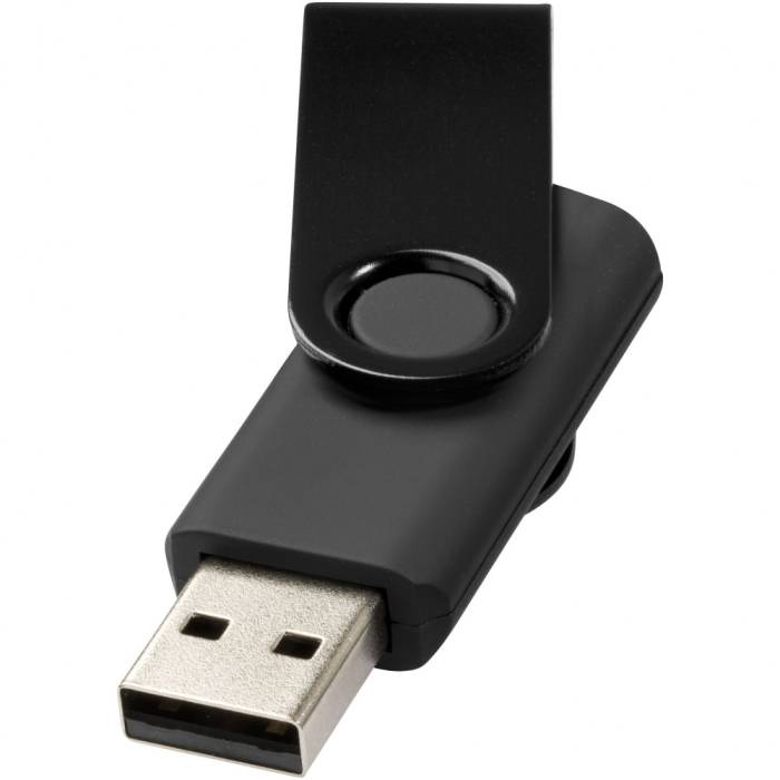 Rotate Metalic pendrive, fekete, 32GB (raktári) - <br><small>GO-1Z42000LC</small>