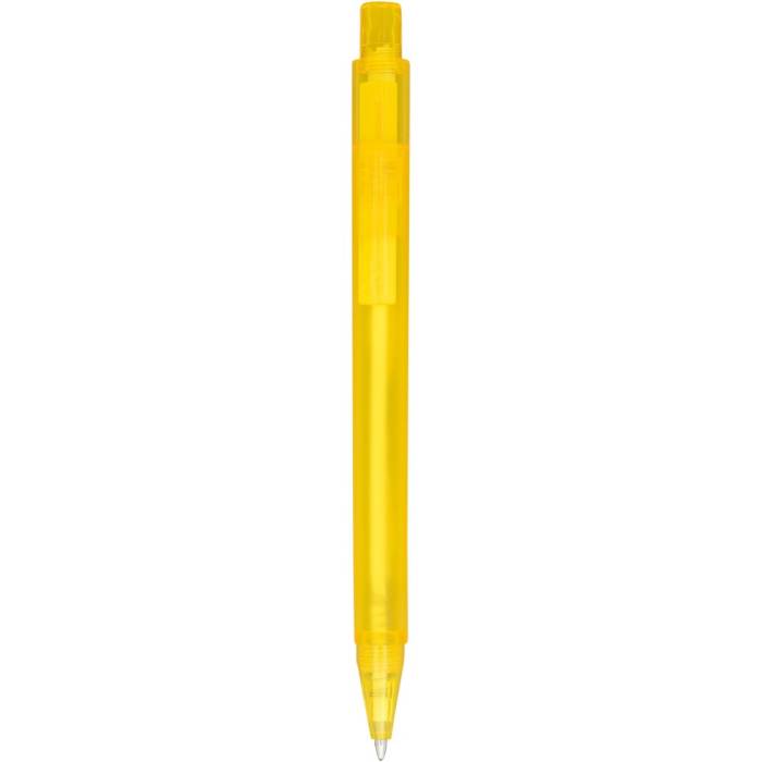 Calypso átlátszó golyóstoll fekete tollbetéttel, sárga - sárga...<br><small>GO-21035405</small>
