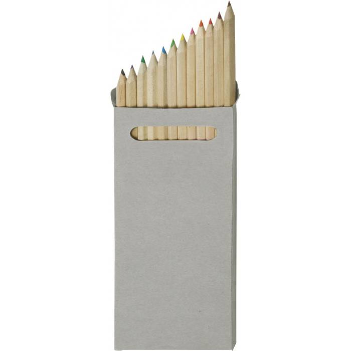 12 db-os fa színesceruza készlet kartondobozban - <br><small>GO-2474-03</small>