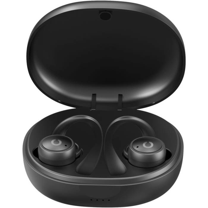 Prixton TWS160S Bluetooth 5.0 sport fülhallgató, fekete