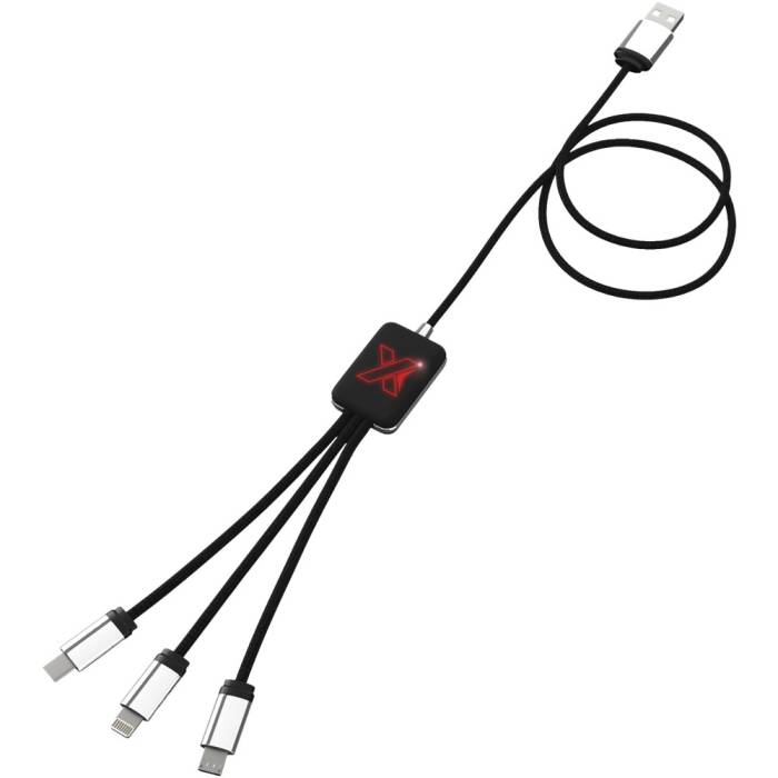SCX.design C17 világító vezeték, piros/fekete - piros/fekete<br><small>GO-2PX00321</small>