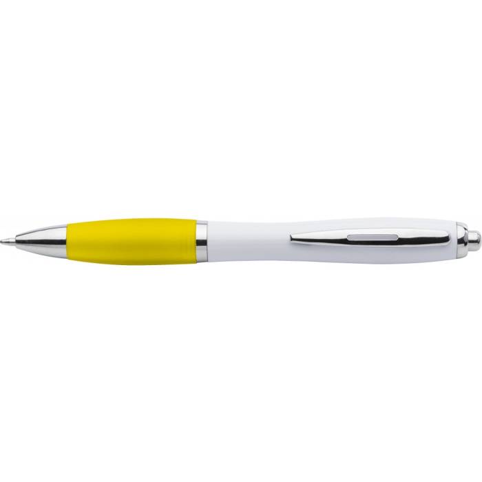 Newport III. golyóstoll, fehér/sárga - fehér/sárga<br><small>GO-3018-06CD</small>