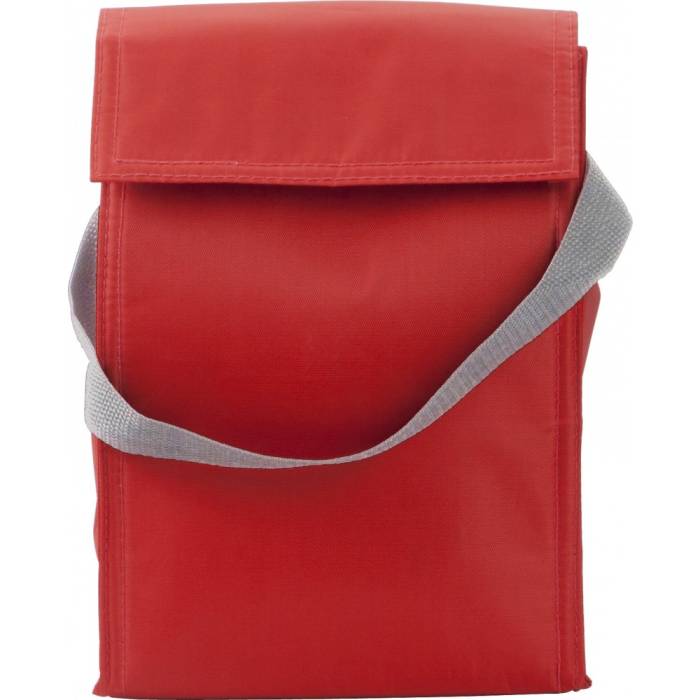 Hűtő- és uzsonnás táska, piros