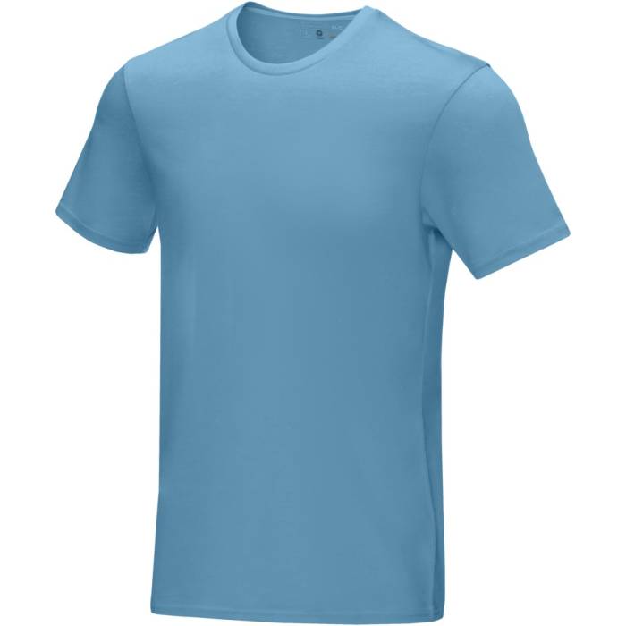 Elevate Azurite férfi organikus póló, kék, M
