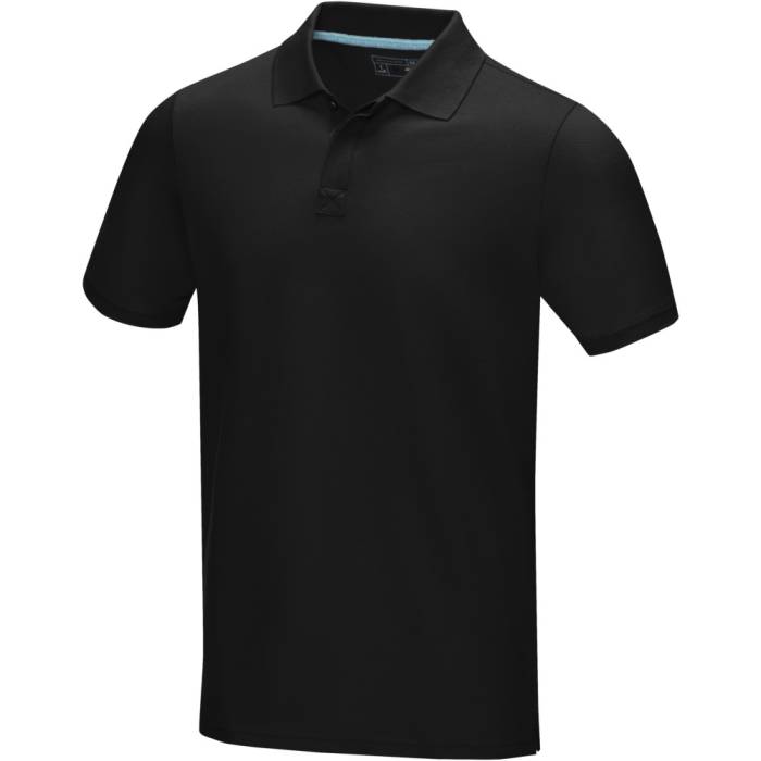Elevate Graphite férfi organikus póló, fekete, XL