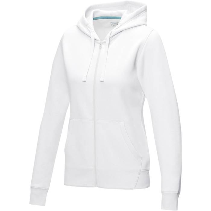 Elevate Ruby női organikus kapucnis pulóver, fehér, XS - fehér<br><small>GO-37511010</small>