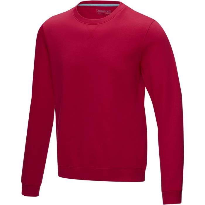 Elevate Jasper férfi organikus pulóver, piros, M