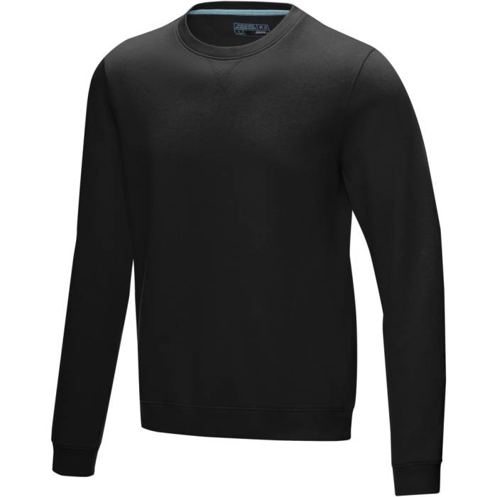 Elevate Jasper férfi organikus pulóver, fekete, XS - fekete<br><small>GO-37512990</small>