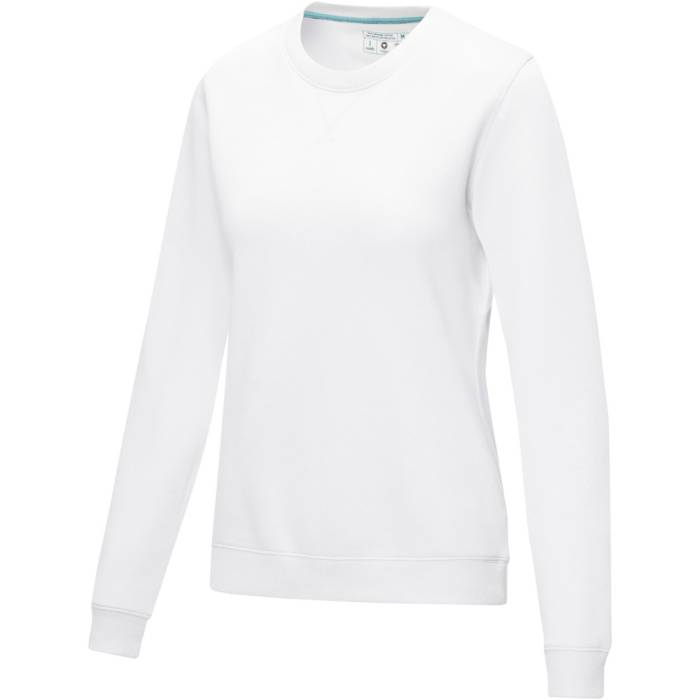 Elevate Jasper női organikus pulóver, fehér, XS - fehér<br><small>GO-37513010</small>