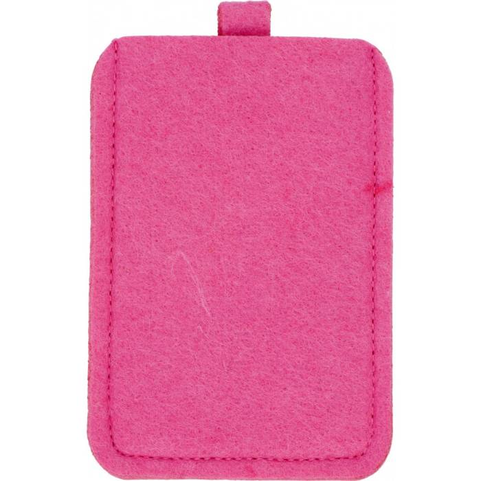 Filc mobiltelefon tok, pink - pink<br><small>GO-3760-17</small>