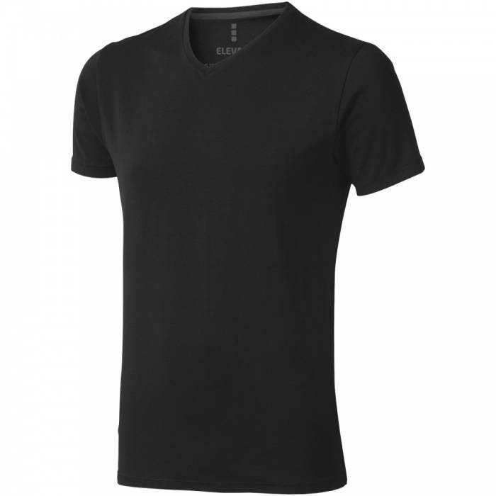 Elevate Kawartha V nyakú póló, fekete, XL