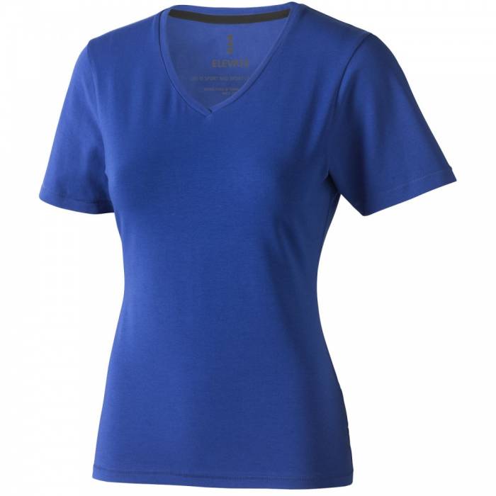 Elevate Kawartha női V nyakú póló, kék, XS - kék<br><small>GO-38017440</small>