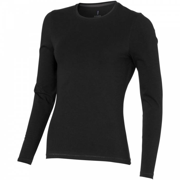 Elevate Ponoka női hosszúujjú póló, fekete, S - fekete<br><small>GO-38019991</small>