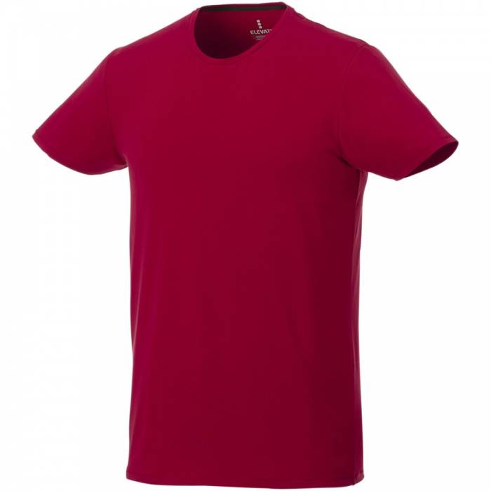 Elevate Balfour férfi organik póló, piros, S