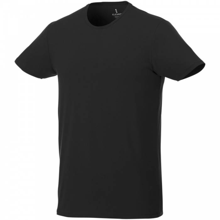 Elevate Balfour férfi organik póló, fekete, XS