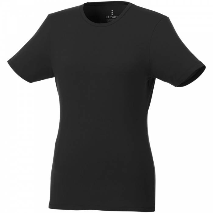 Elevate Balfour női organik póló, fekete, S