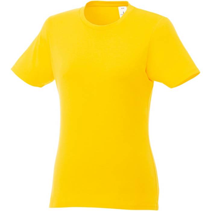 Elevate Heros női pamut póló, sárga, XS